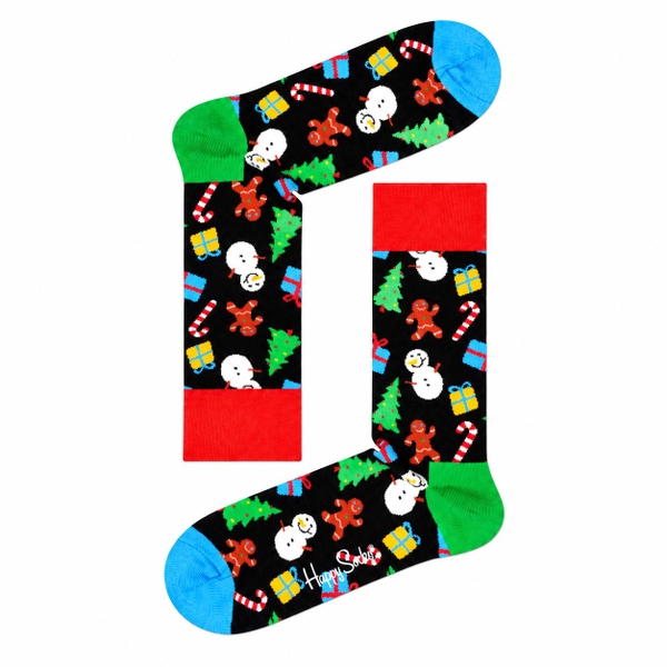 CHRISTMAS - 'Festive Friends' Holiday Crew Socks