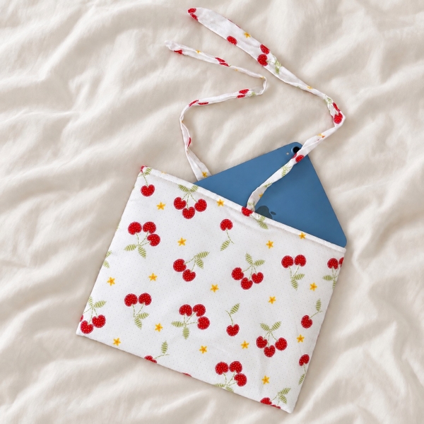 RỪNG HANDMADE - 'Cherry' Fabric Ipad/Book Sleeve