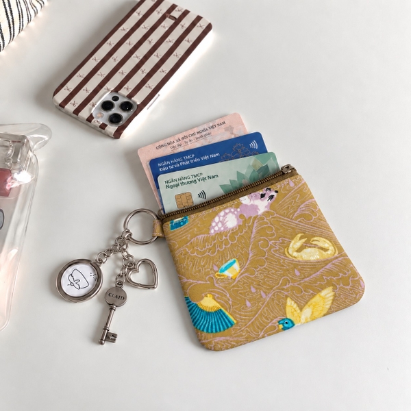 RỪNG HANDMADE - 'Whimsical Woodland' Wallet Keychain With Zipper