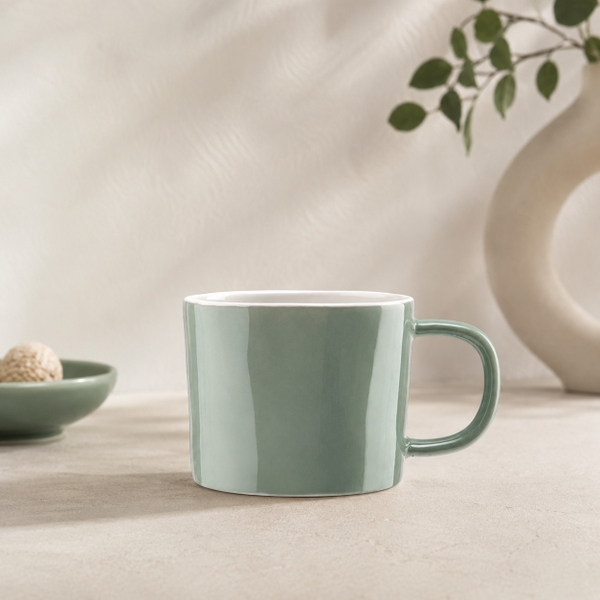 BÁT TRÀNG CERAMIC - Petite Mug in Sage