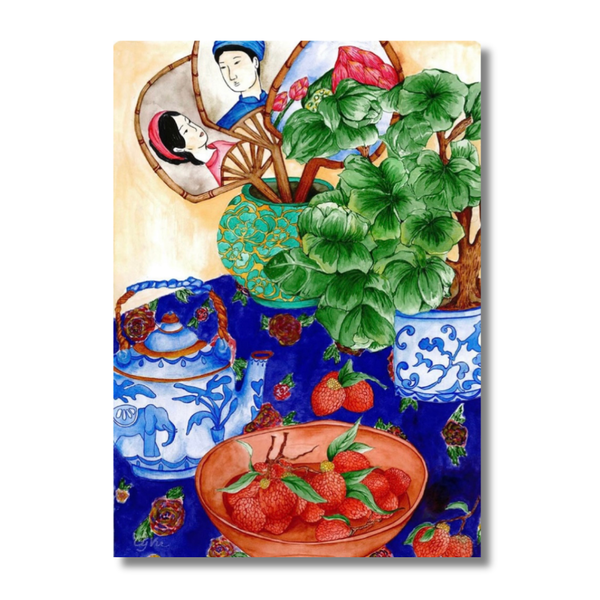 LY VU - 'Summer Sensations' Art Print