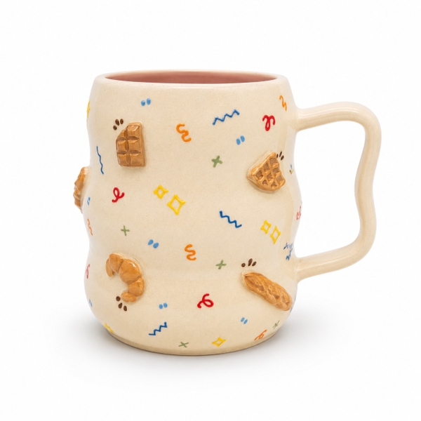 MEOW POTTERY - Bubble Mug With Pastry Charm