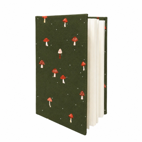 RUNG HANDMADE - 'Mushroom' Fabric Book Cover
