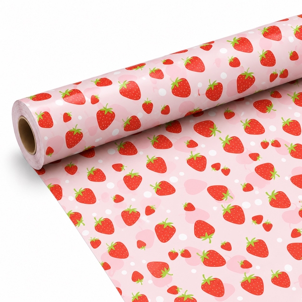 WRAPPING PAPER - Strawberry