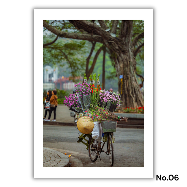 MARCUS LACEY - 'Flower Bike' Print