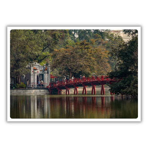 MARCUS LACEY - 'The Huc Bridge' Postcard