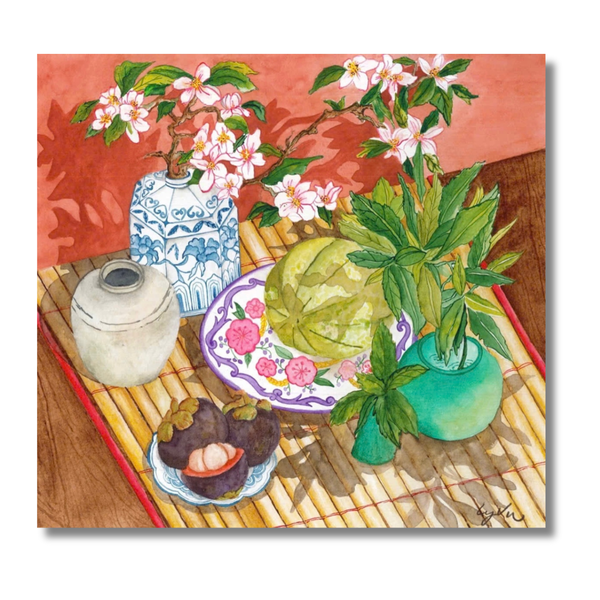 LY VU - 'A Still Life In Spring' Art Print