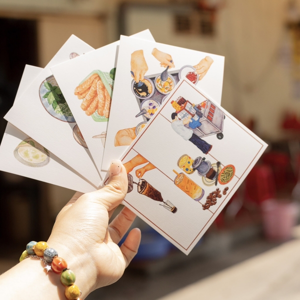 PHANHSHI STUDIO - ‘Bánh Xèo / Vietnamese Sizzling Pancake' Postcard