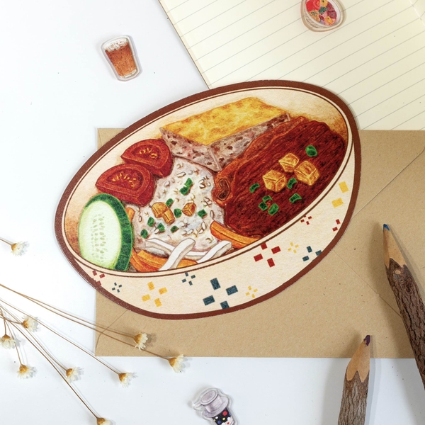 PHANHSHI STUDIO - ‘Cơm Tấm - Broken Rice' Greeting Card