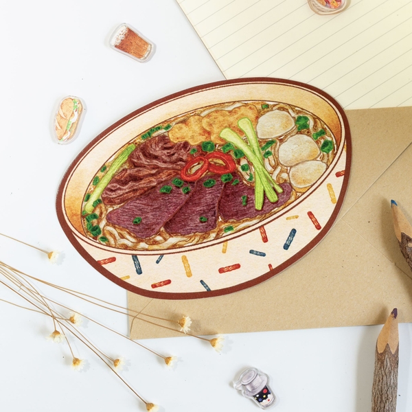 PHANHSHI STUDIO - ‘Phở' Greeting Card