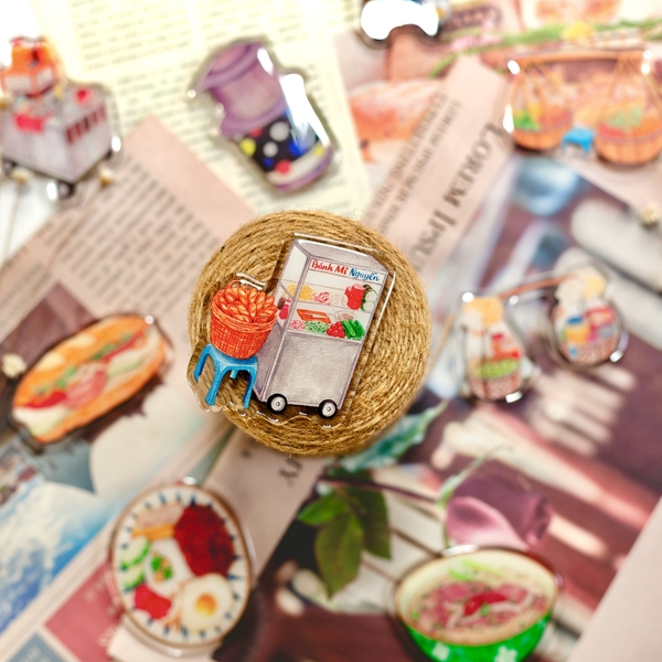 PHANHSHI STUDIO - ‘Bánh Mì Stand’ Magnet