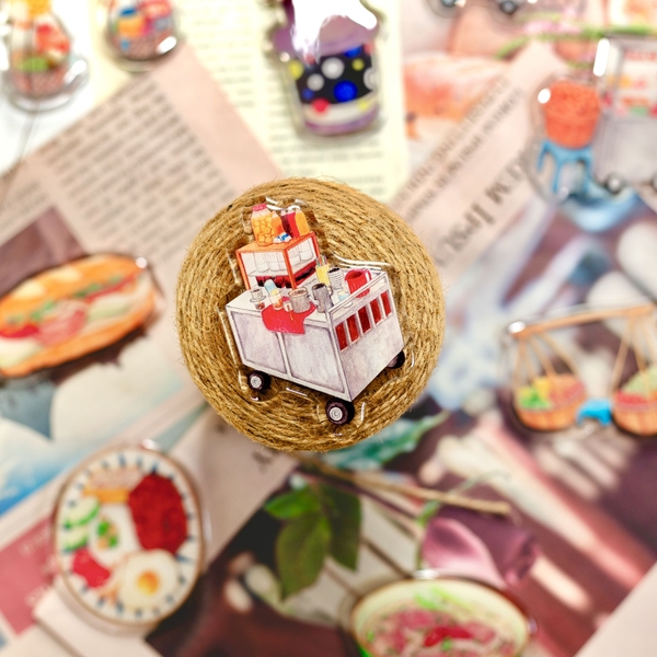 PHANHSHI STUDIO - ‘Coffee Vendor' Magnet