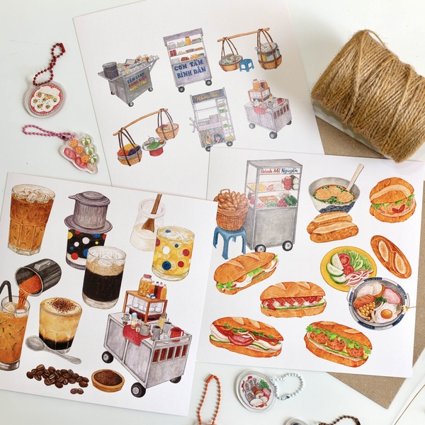 PHANHSHI STUDIO - 'Vietnamese Coffee' Print