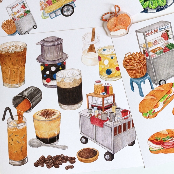 PHANHSHI STUDIO - 'Vietnamese Coffee' Print