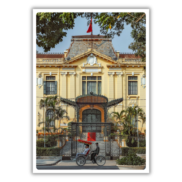 MARCUS LACEY - 'Government Guest House' Postcard