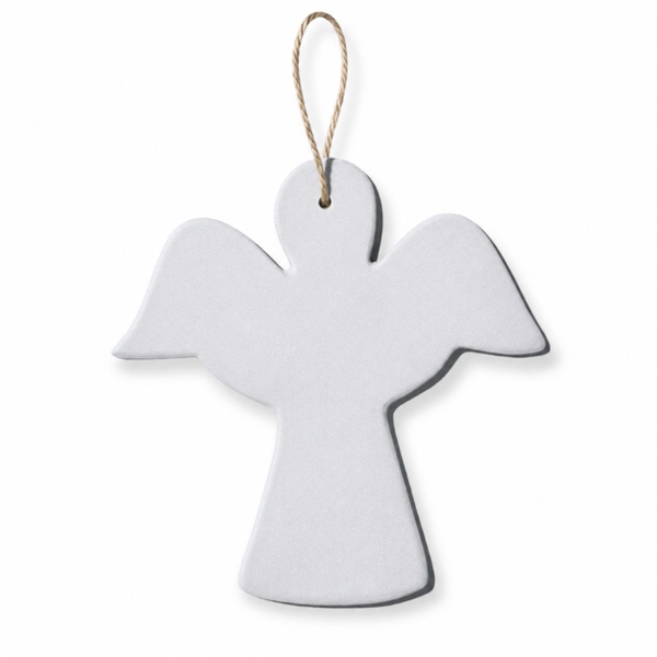 BÁT TRÀNG CERAMIC - Christmas Ornament in White Angel