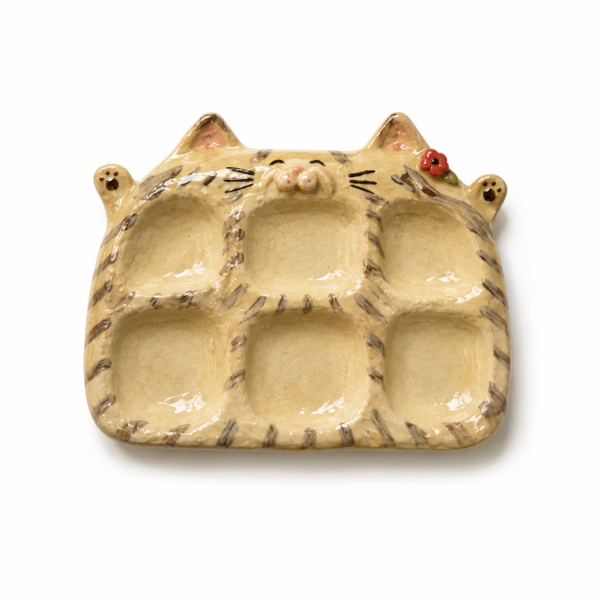 LINDO CRAFTS - Cat Ceramic Pallete