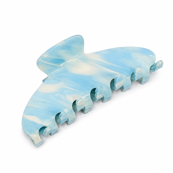 Heirloom Hair Claw - Turquoise Marble