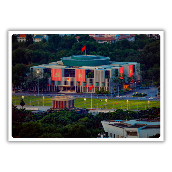 MARCUS LACEY - 'National Assembly House' Postcard