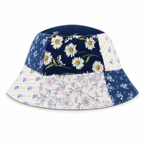 RUNG HANDMADE - Quilted Hat in Blue
