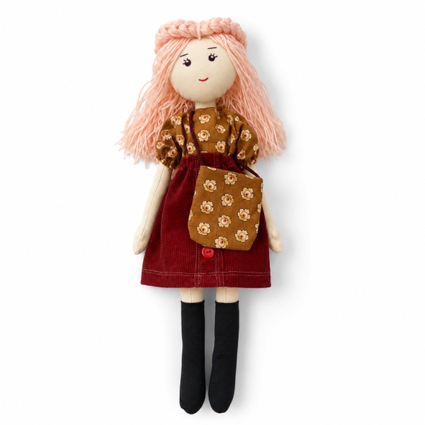 RUNG HANDMADE - Anne Doll in Red Skirt