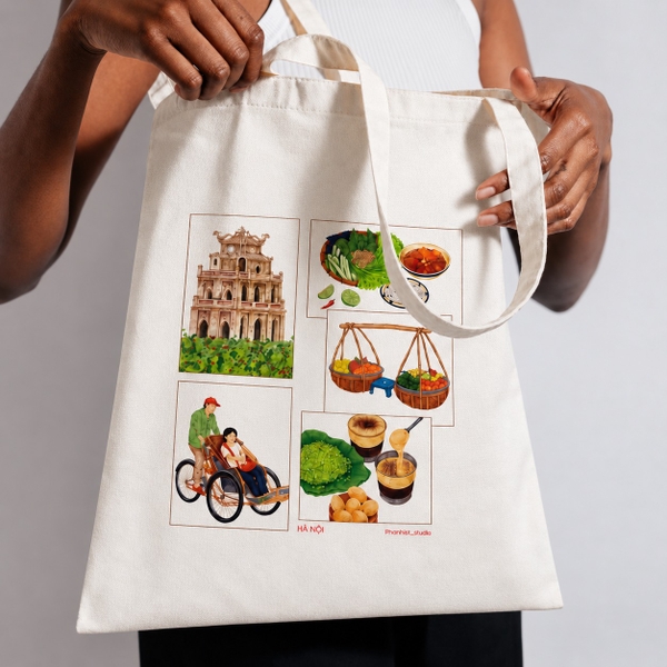 PHANHSHI STUDIO - ‘Hanoi' Tote Bag