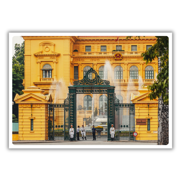 MARCUS LACEY - 'Presidential Palace' Postcard