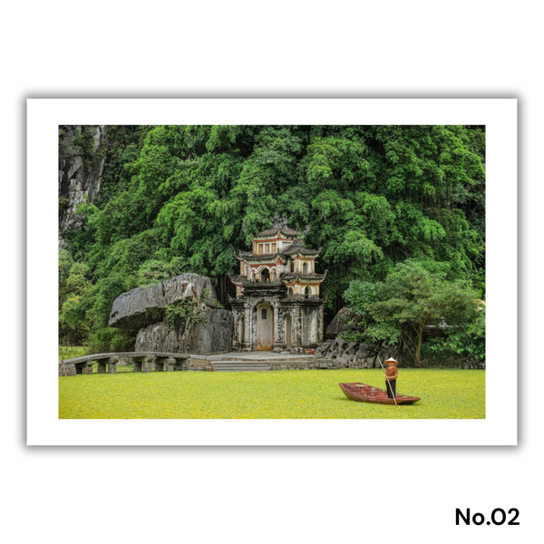 MARCUS LACEY - 'Bich Dong Pagoda' Print