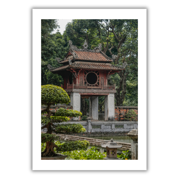 MARCUS LACEY - 'Pavilion Of The Constellation Of Literature' Print
