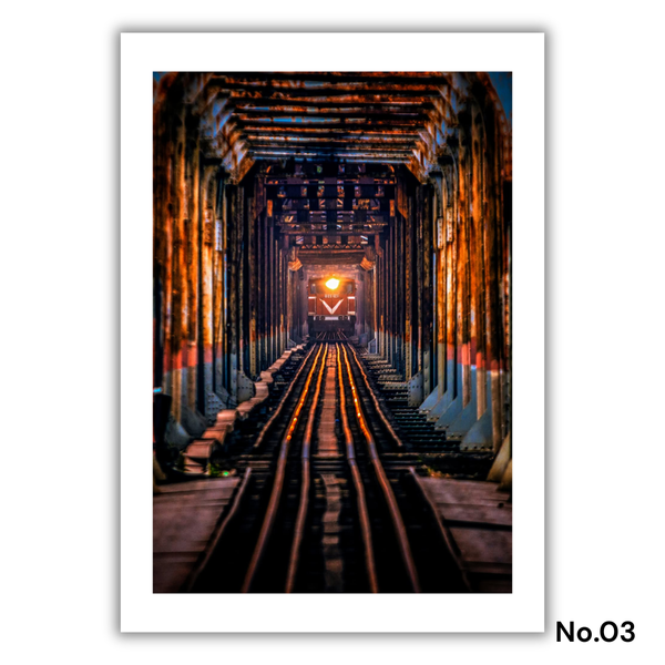 MARCUS LACEY - 'Train' Print