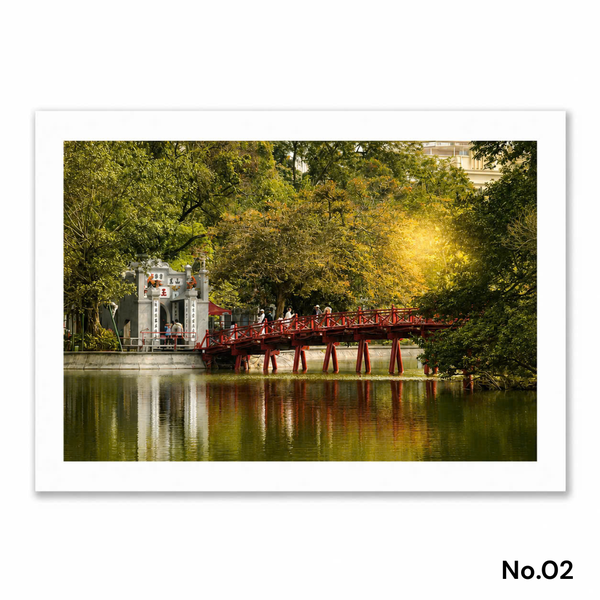 MARCUS LACEY - 'The Huc Bridge' Art Print