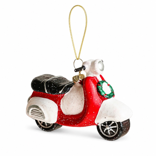 CHRISTMAS - Poly Ornament in Vespa
