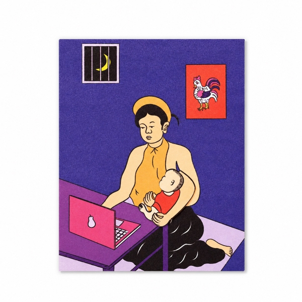 XLAND - ‘Working Mom’ Pin