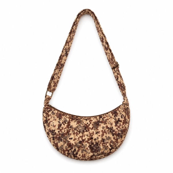 RUNG HANDMADE - Shoulder Bag in Brown Pattern