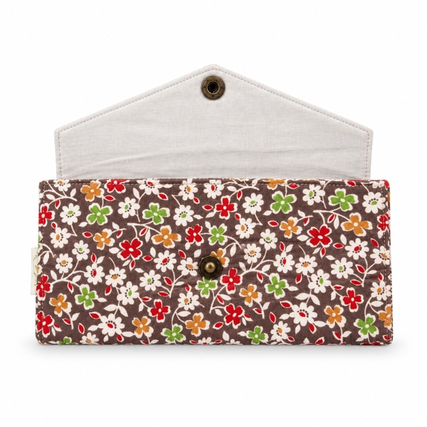 RỪNG HANDMADE - 'Ditsy Floral' Long Fabric Wallet
