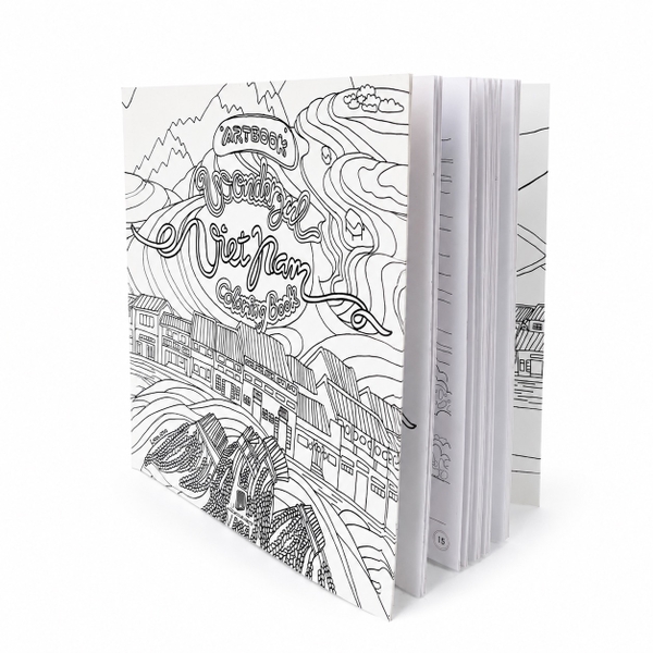 Wonderful Vietnam Coloring Book