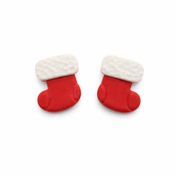 ELI & LOU - Clay Earrings in Stocking