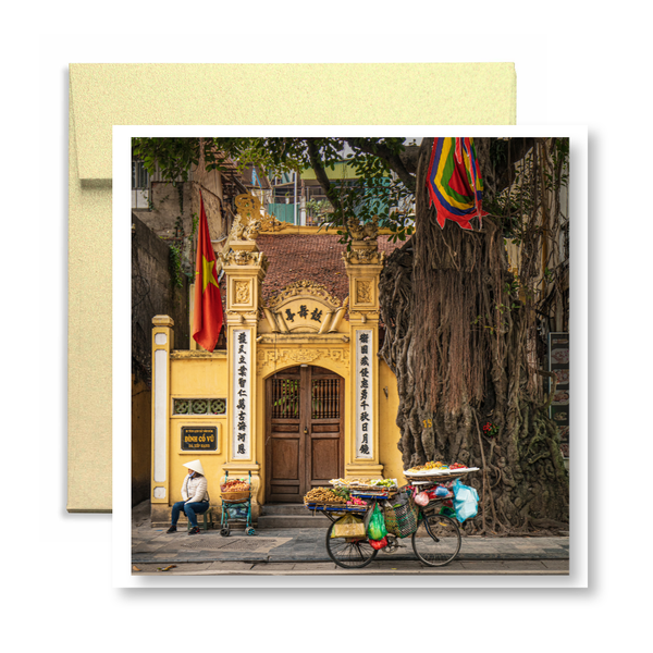 MARCUS LACEY - 'Co Vu Temple' Greeting Card