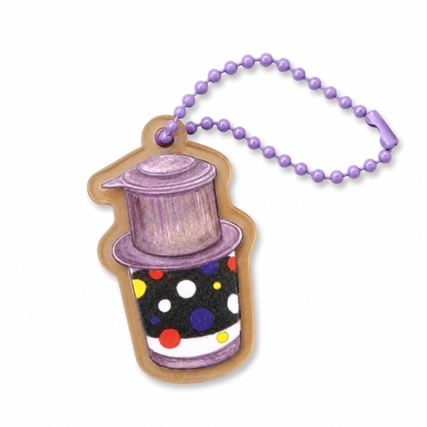 PHANHSHI STUDIO - ‘Filter Coffee’ Mini Keychain