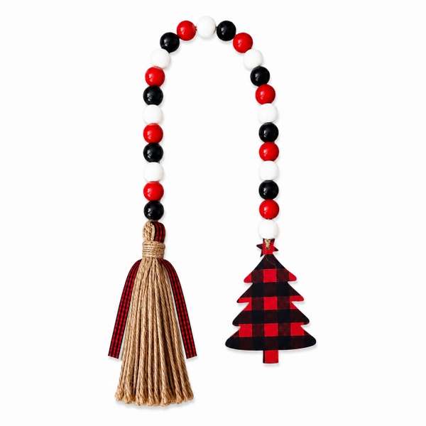 CHRISTMAS - Wooden Bead in Pine Tree