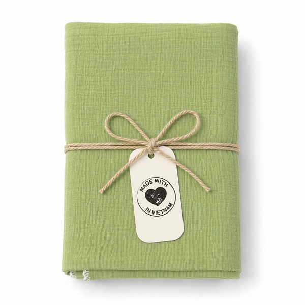 Muslin Blanket For Babies - Green
