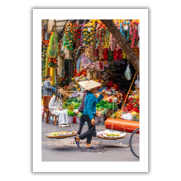MARCUS LACEY - 'Fruit Vendor' Print