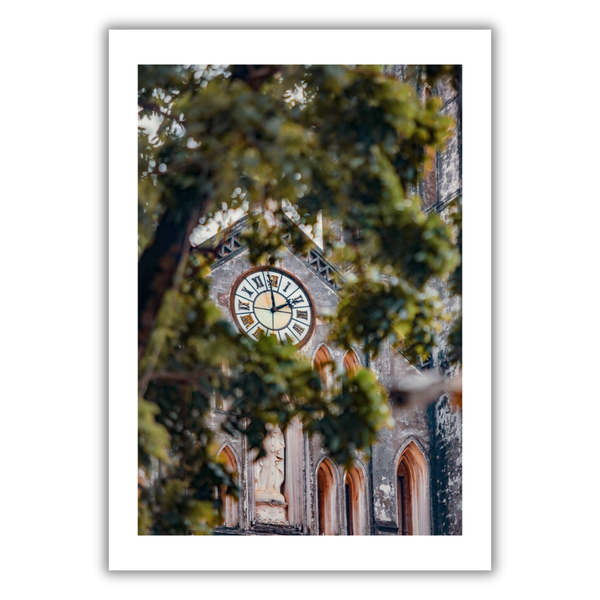 MARCUS LACEY - 'Hanoi Cathedral Clock' Print