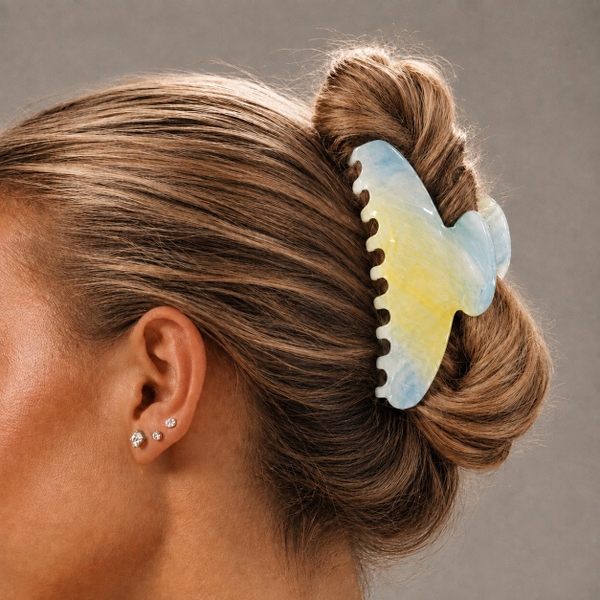 HAIR ACCESSORY - Heirloom Hair Claw in Shimmer Lemonade