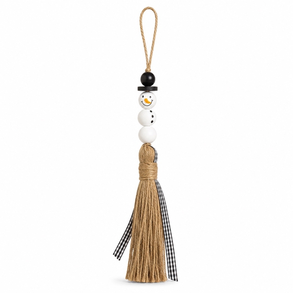 Wood Christmas Ornament - Snowman