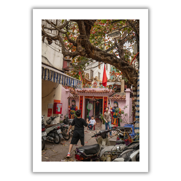 MARCUS LACEY - 'Pink Temple' Print