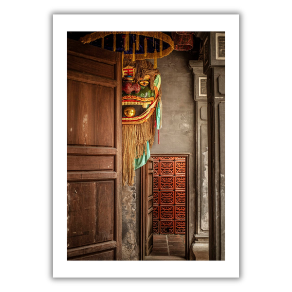 MARCUS LACEY - 'The Qilin Face' Print