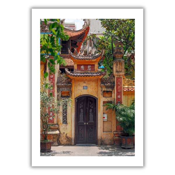 MARCUS LACEY - 'Ly Trieu Quoc Su Pagoda' Print
