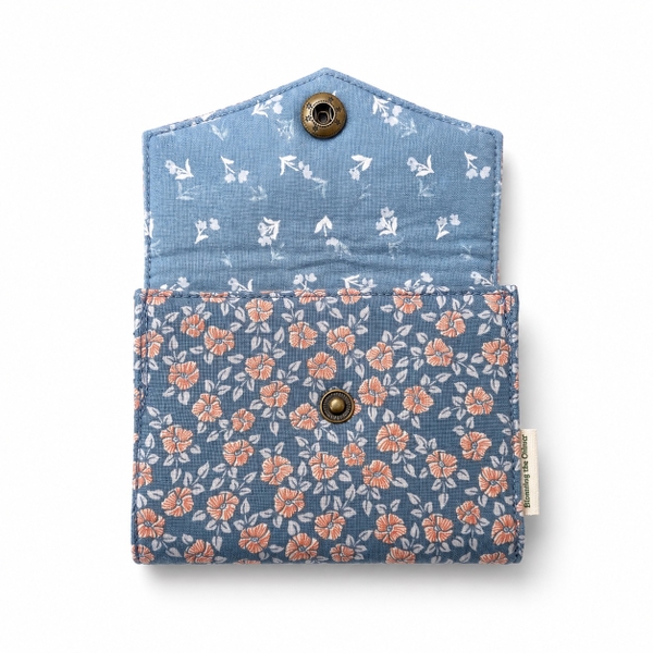 RUNG HANDMADE - 'Vintage Flower' Small Wallet