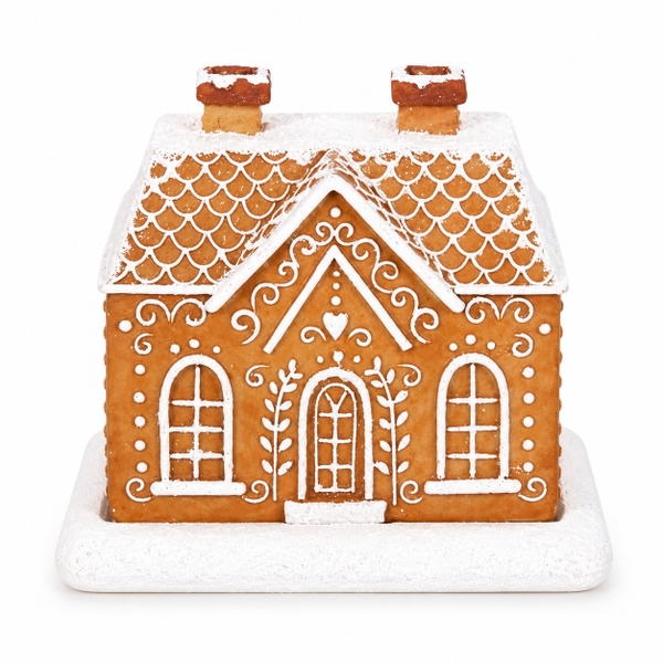 CHRISTMAS Decoration - Gingerbread House Incense Burner